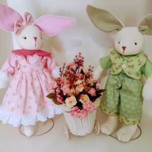 Projeto Digital Casal Coelhos Antônio e Carola