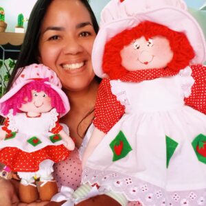 Projeto Digital boneca Big e Mini Moranguinho