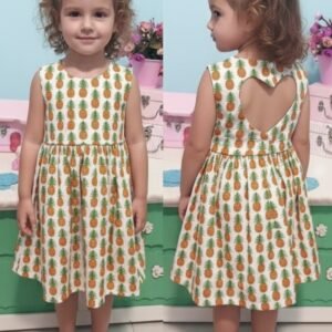 Projeto Digital Vestido Cecília Coração