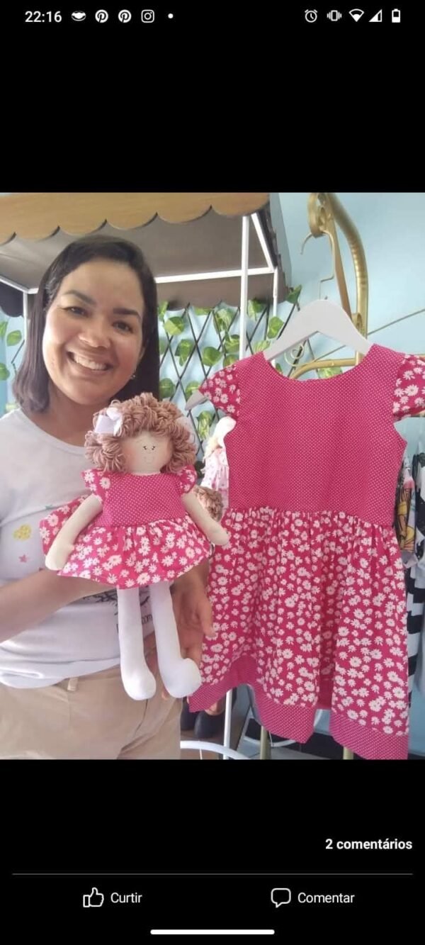 Projeto Digital Vestido Infantil 1 a 14 anos - Image 2