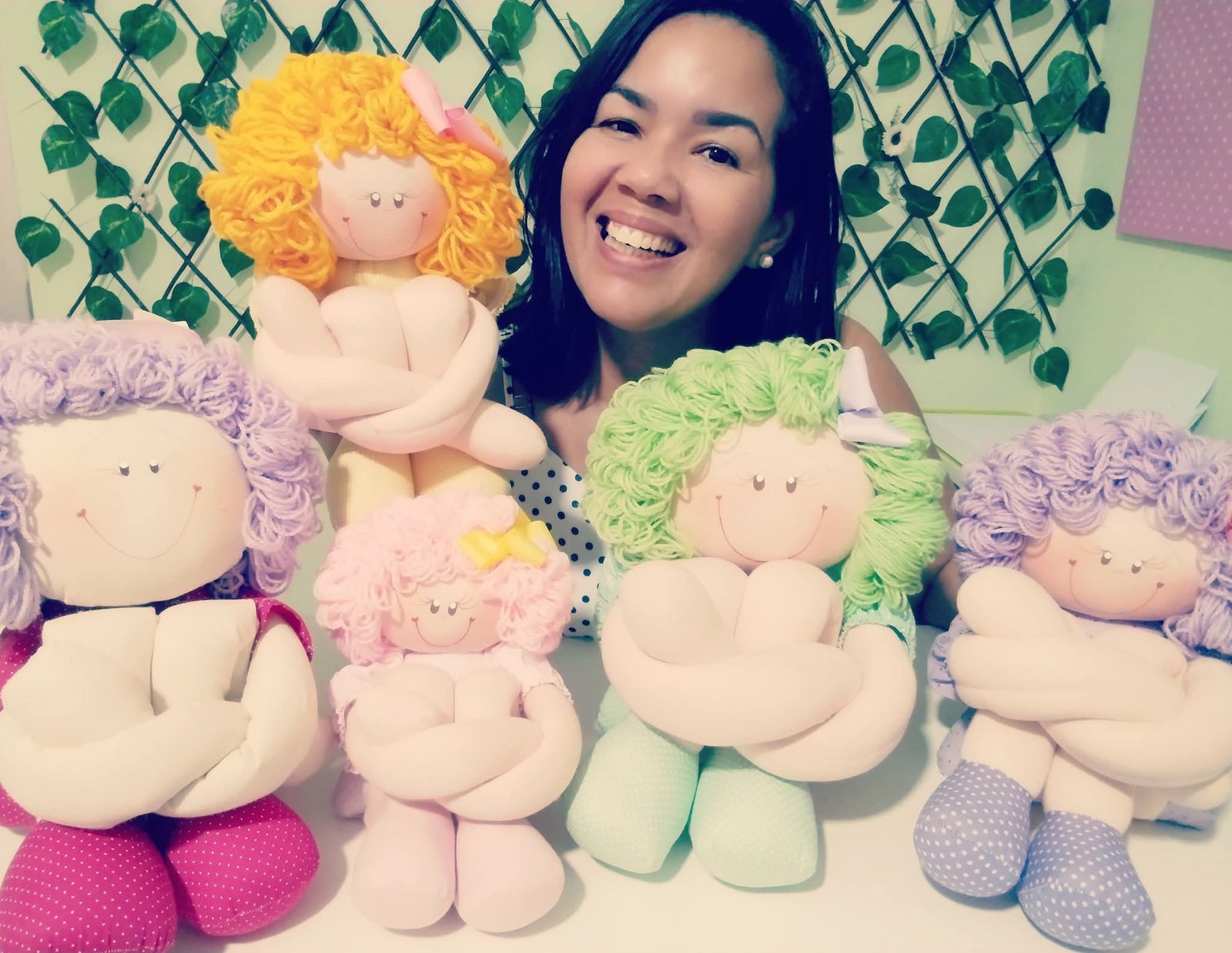 Projeto Digital Bonecas Pernudas em 3 tamanhos