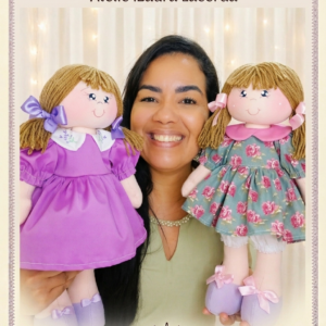 Projeto Digital Boneca Catarina 40cm