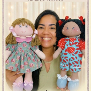 Projeto Digital Boneca Catarina 40cm